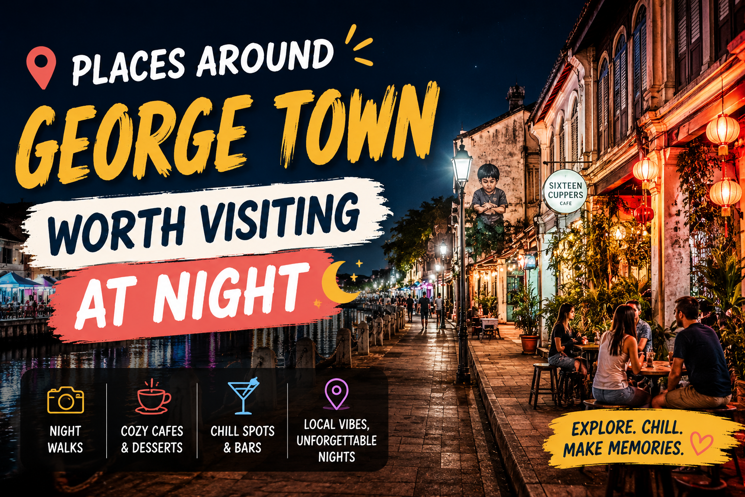 Places Around George Town Worth Visiting At Night